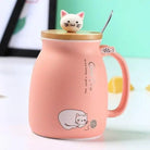 Adorable Kitten Coffee Mugs Made of Heat Resistant Ceramic - Cosparty