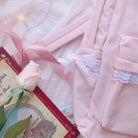Adorable Kitten Fairy - Kei Backpack with Ribbons and Lace Trim - Cosparty