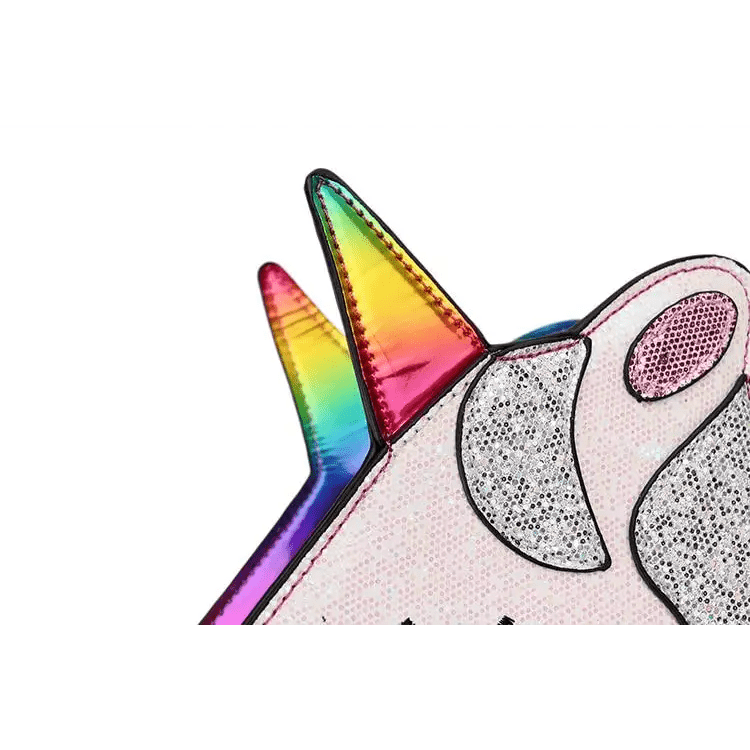 Adorable Magical Unicorn 3D Handbag in Vegan Leather - Cosparty