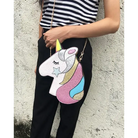 Adorable Magical Unicorn 3D Handbag in Vegan Leather - bag