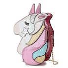 Adorable Magical Unicorn 3D Handbag in Vegan Leather - Cosparty
