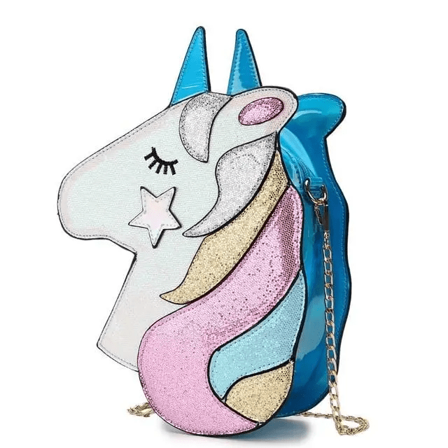 Adorable Magical Unicorn 3D Handbag in Vegan Leather - Cosparty
