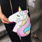 Adorable Magical Unicorn 3D Handbag in Vegan Leather - bag