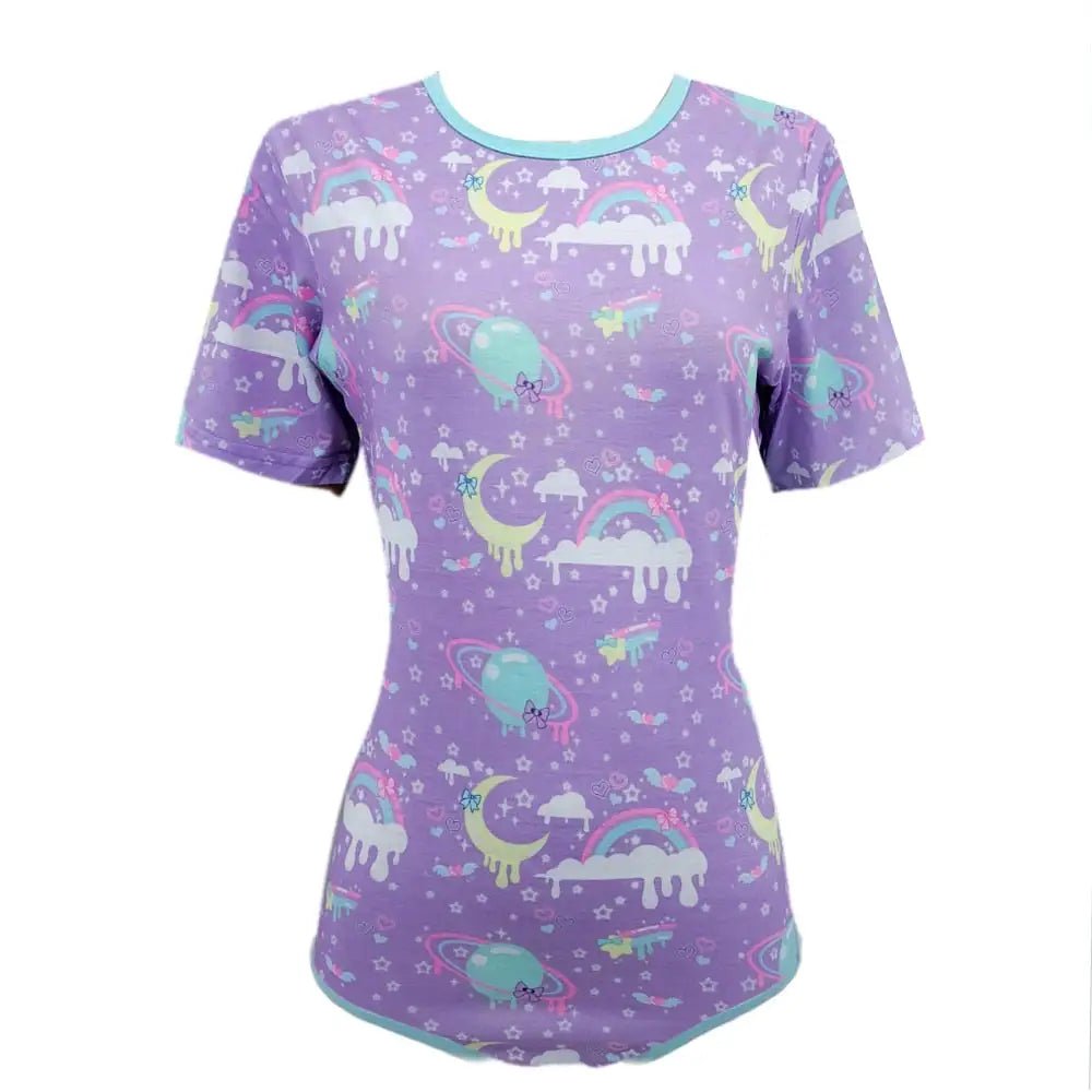 Adorable Milky Galaxy Onesie for Kawaii Fashion Lovers - Cosparty