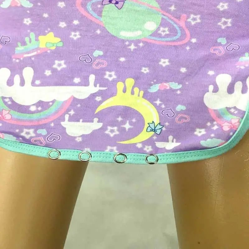 Adorable Milky Galaxy Onesie for Kawaii Fashion Lovers - Cosparty