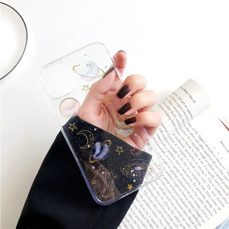 Adorable Outer Space Phone Case for Galaxy Lovers - phone case