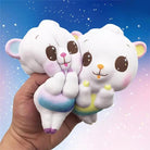 Adorable Pastel Baby Bear Squeeze Toy for Stress Relief - Cosparty