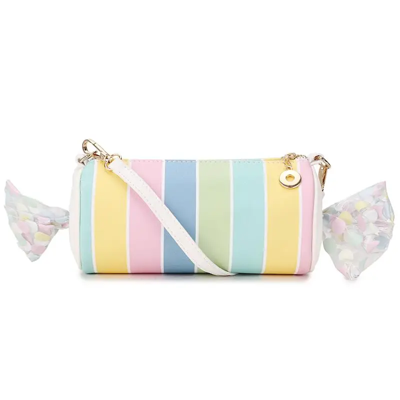 Adorable Pastel Rocket Candy Purse for Kawaii Style and Space - purse