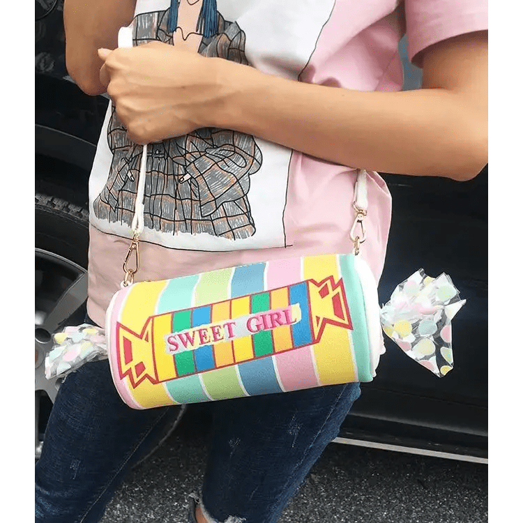 Adorable Pastel Rocket Candy Purse for Kawaii Style and Space - Cosparty