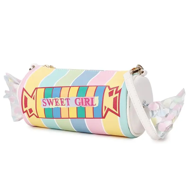 Adorable Pastel Rocket Candy Purse for Kawaii Style and Space - purse