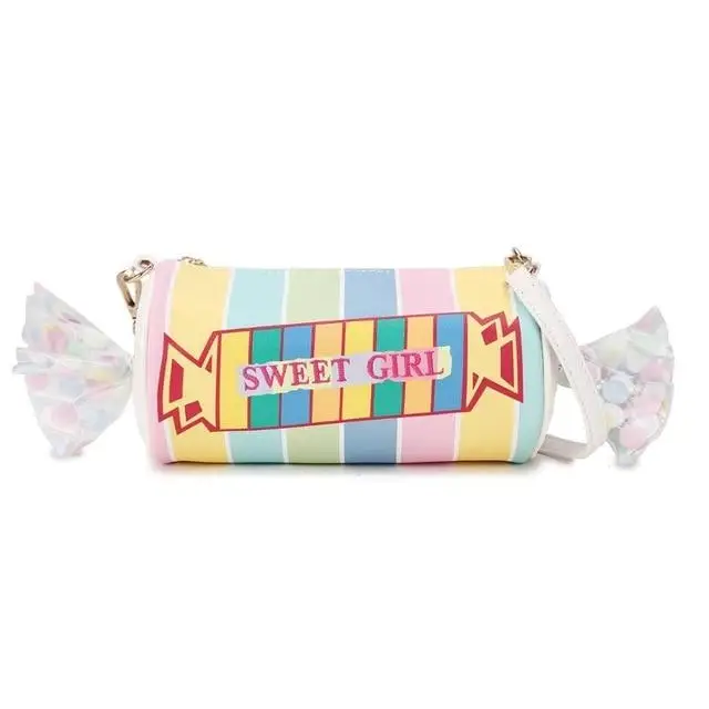 Sweet Tart Rocket Candy Pastel Handbag 3D Purse Vegan Leather Kawaii Harajuku Lolita Fashion