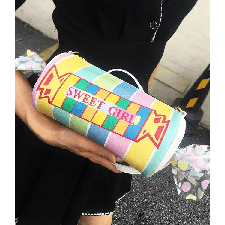 Adorable Pastel Rocket Candy Purse for Kawaii Style and Space - Cosparty