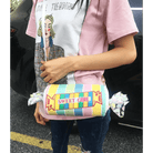 Adorable Pastel Rocket Candy Purse for Kawaii Style and Space - Cosparty