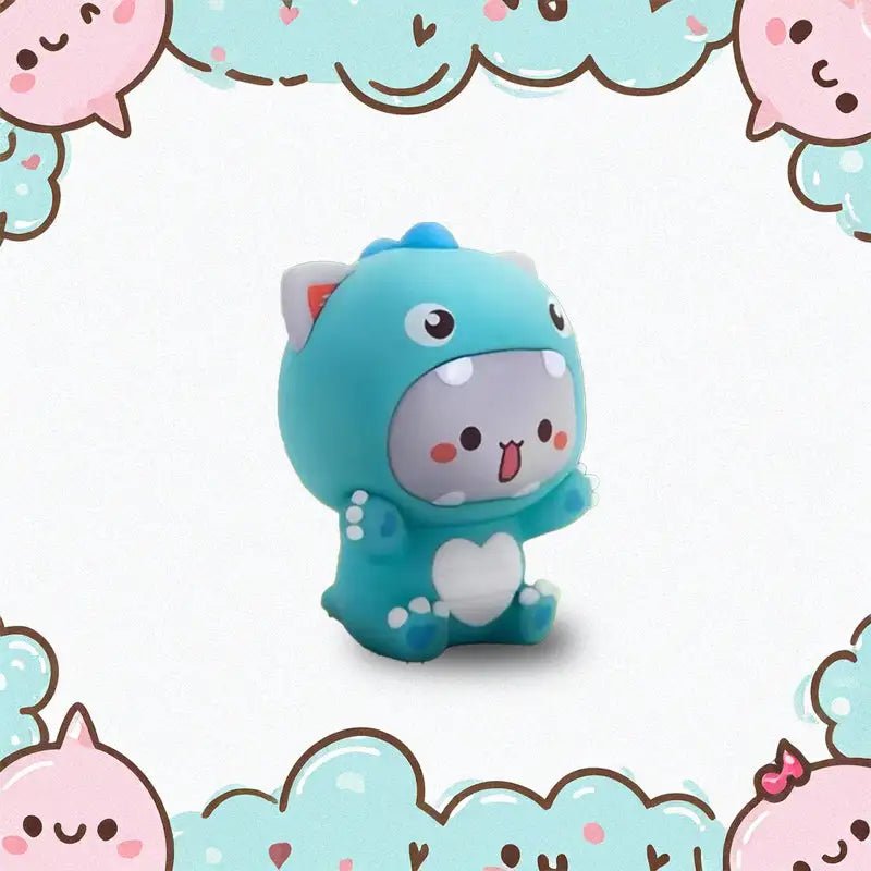 Adorable Peach & Goma Figurines for Collection and Decoration - Cosparty