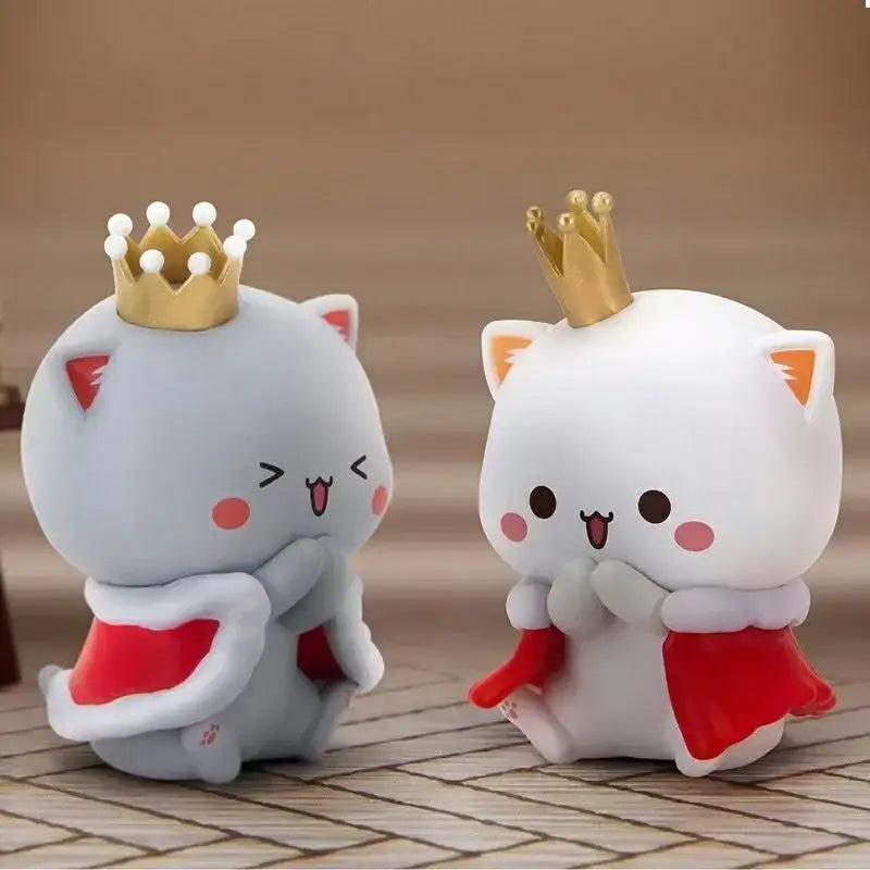 Adorable Peach & Goma Figurines for Collection and Decoration