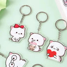 Adorable Peach & Goma Keychains for Fans of the Lovable Duo