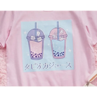 Adorable Pink Bubble Tea T-Shirt for Kawaii Cuties - t-shirt