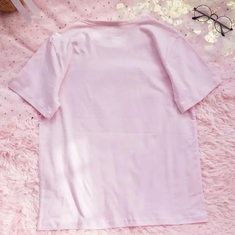 Adorable Pink Bubble Tea T-Shirt for Kawaii Cuties - t-shirt