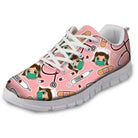 Kawaii Nurse Running Shoes Kawaii Sneakers Bandaids Syringes Needles Medicine Harajuku Fashion Menhera Kei