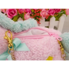 Adorable Plush Unicorn Purse for Pastel Fairy Kei Fashion - Purse