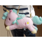 Adorable Plush Unicorn Purse for Pastel Fairy Kei Fashion - Cosparty
