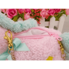 Adorable Plush Unicorn Purse for Pastel Fairy Kei Fashion - Cosparty