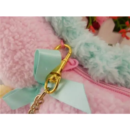 Adorable Plush Unicorn Purse for Pastel Fairy Kei Fashion - Purse