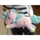 Sanrio Little Twin Stars Unicorn Purse Handbag Bag Kiki and Lala My Little Pony Plush Stuffed Toy Kawaii