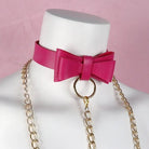 Adorable Ribbon Kitten Bow Choker for Cosplay and Playful Style - Cosparty
