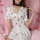 Adorable Ribbon Kitten Bow Choker for Cosplay and Playful Style - Cosparty