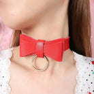 Adorable Ribbon Kitten Bow Choker for Cosplay and Playful Style - Cosparty