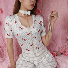 Adorable Ribbon Kitten Bow Choker for Cosplay and Playful Style - Cosparty