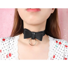 Adorable Ribbon Kitten Bow Choker for Cosplay and Playful Style - choker