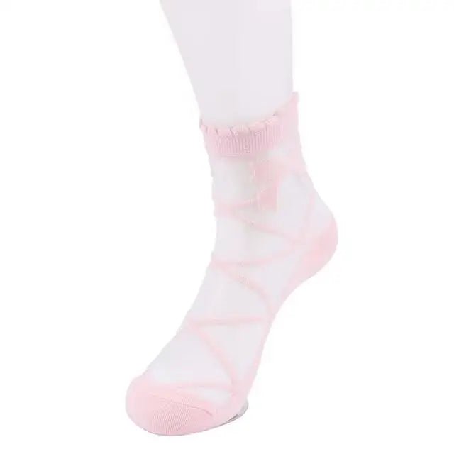 Adorable Ruffled Trim Princess Socks in New Condition - Cosparty