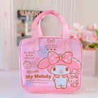 Adorable Sanrio Square Lunch Bags in Pastel Colors - Cosparty