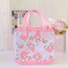 Adorable Sanrio Square Lunch Bags in Pastel Colors - Cosparty