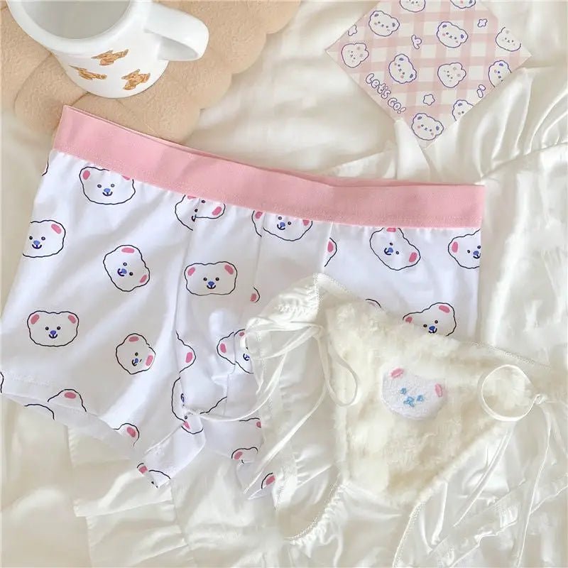 Adorable Teddy Bear Underwear Set for Couples - Cosparty