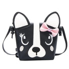 Adorable Vegan Leather Puppy Dog Handbags in Unique Colors - Cosparty