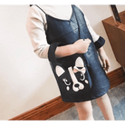 Adorable Vegan Leather Puppy Dog Handbags in Unique Colors - Cosparty