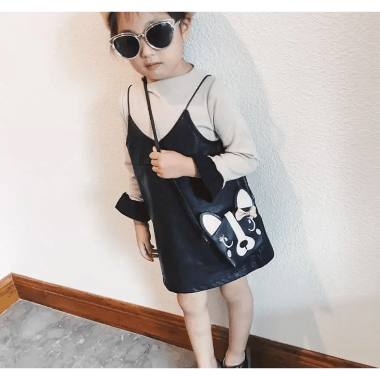 Adorable Vegan Leather Puppy Dog Handbags in Unique Colors - Cosparty