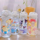 Adorable White Character Sippy Cups for Kids - water bottle