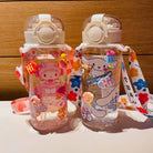 Adorable White Character Sippy Cups for Kids - water bottle