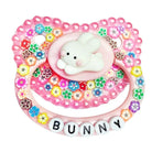 Adult Flower Bunny Pacifier Made from BPA-Free Silicone - pacifier