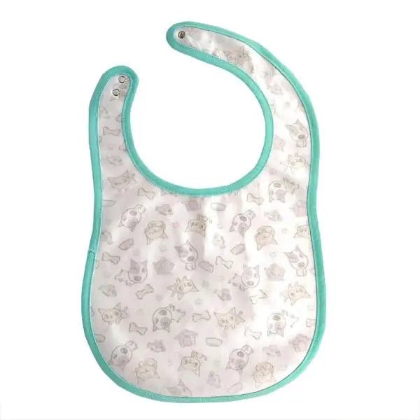 Adult - Sized Bib with Puppy and Kitty Theme for Kawaii Lovers - Cosparty