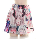 Flowing Ahegao Skirt - Color - ahegao, anime, manga, otaku, plus sized