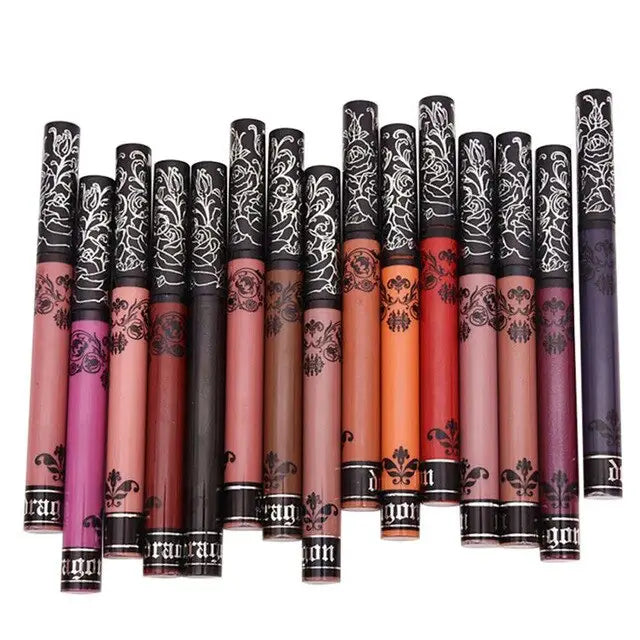 All-Matte Liquid Lipstick with High Pigmentation in 15 Shades - Make-Up