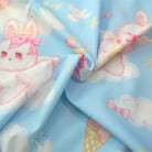 Angel Bunny Button-Up for Ultimate Kawaii Comfort and Irresistible Cuteness - shirt