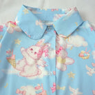 Angel Bunny Button - Up for Ultimate Kawaii Comfort and Irresistible Cuteness - Cosparty