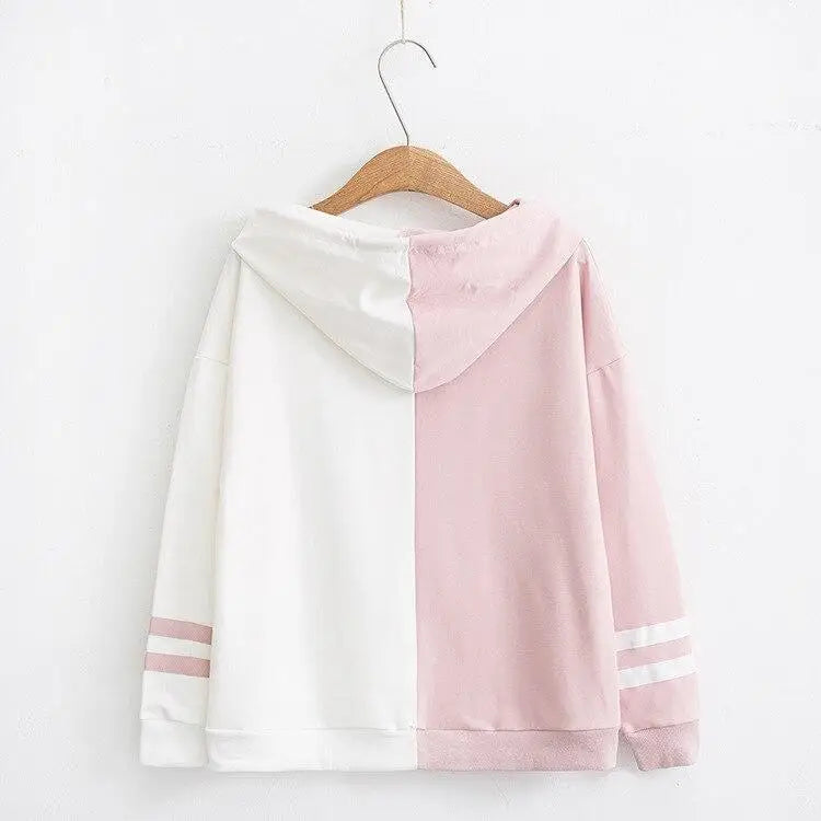 Angel vs Devil Pastel Goth Hoodie in Stock - sweater