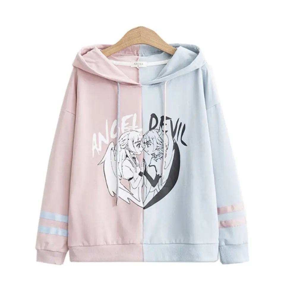 Angel vs Devil Hoodie - sweater